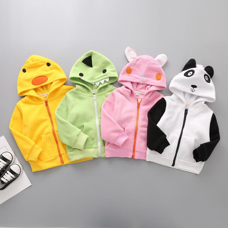 Baby / Toddler Adorable 3D Ear Decor Panda Hooded Coat