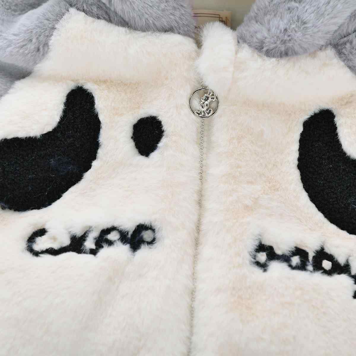 Baby / Toddler Lovely Panda Decor Colorblock Hooded Coat (No shoes)