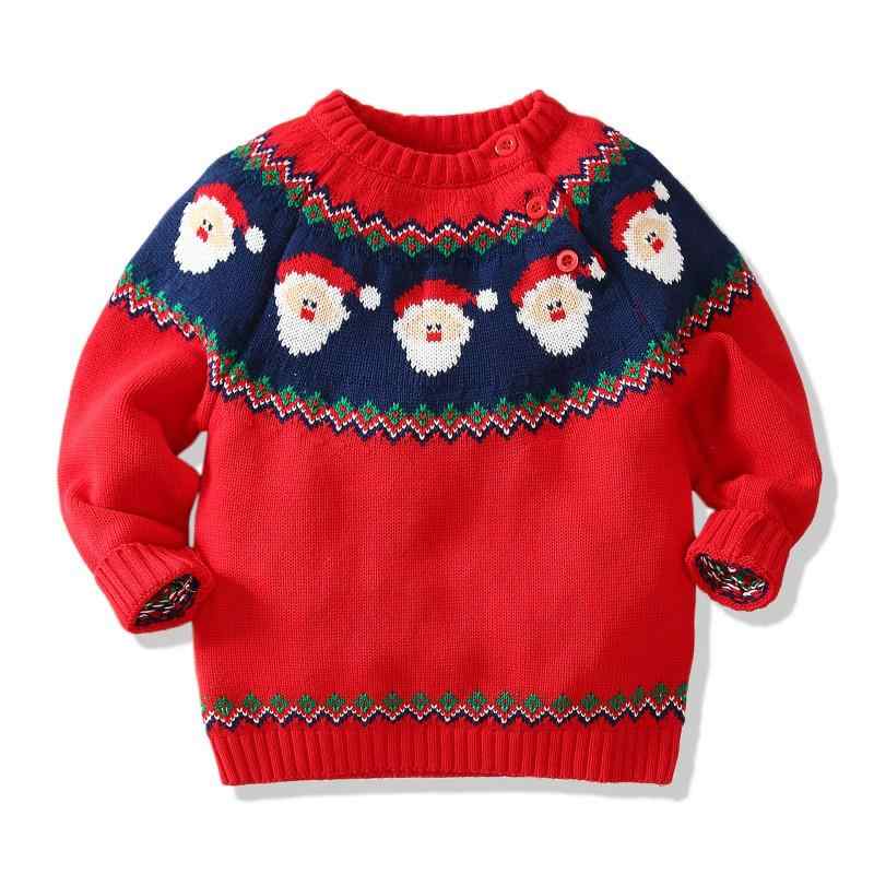 Baby / Toddler Christmas Santa Print Knitwear