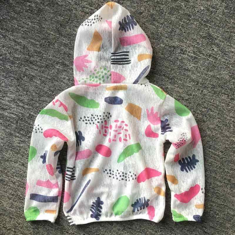 Baby / Toddler Colorful Patterned Sun-proof Hoodie