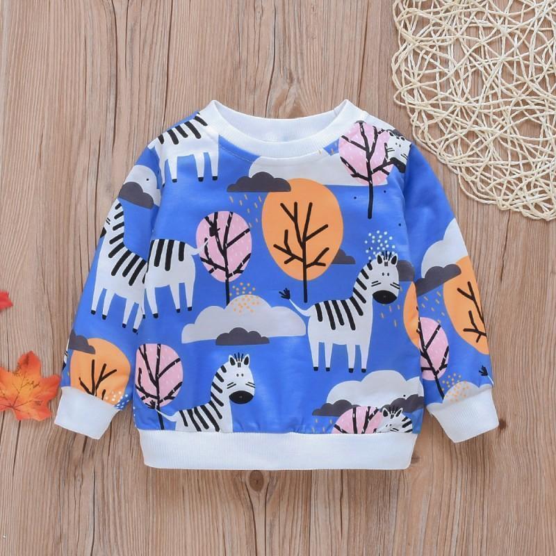 Baby / Toddler Adorable Zebra Print Pullover