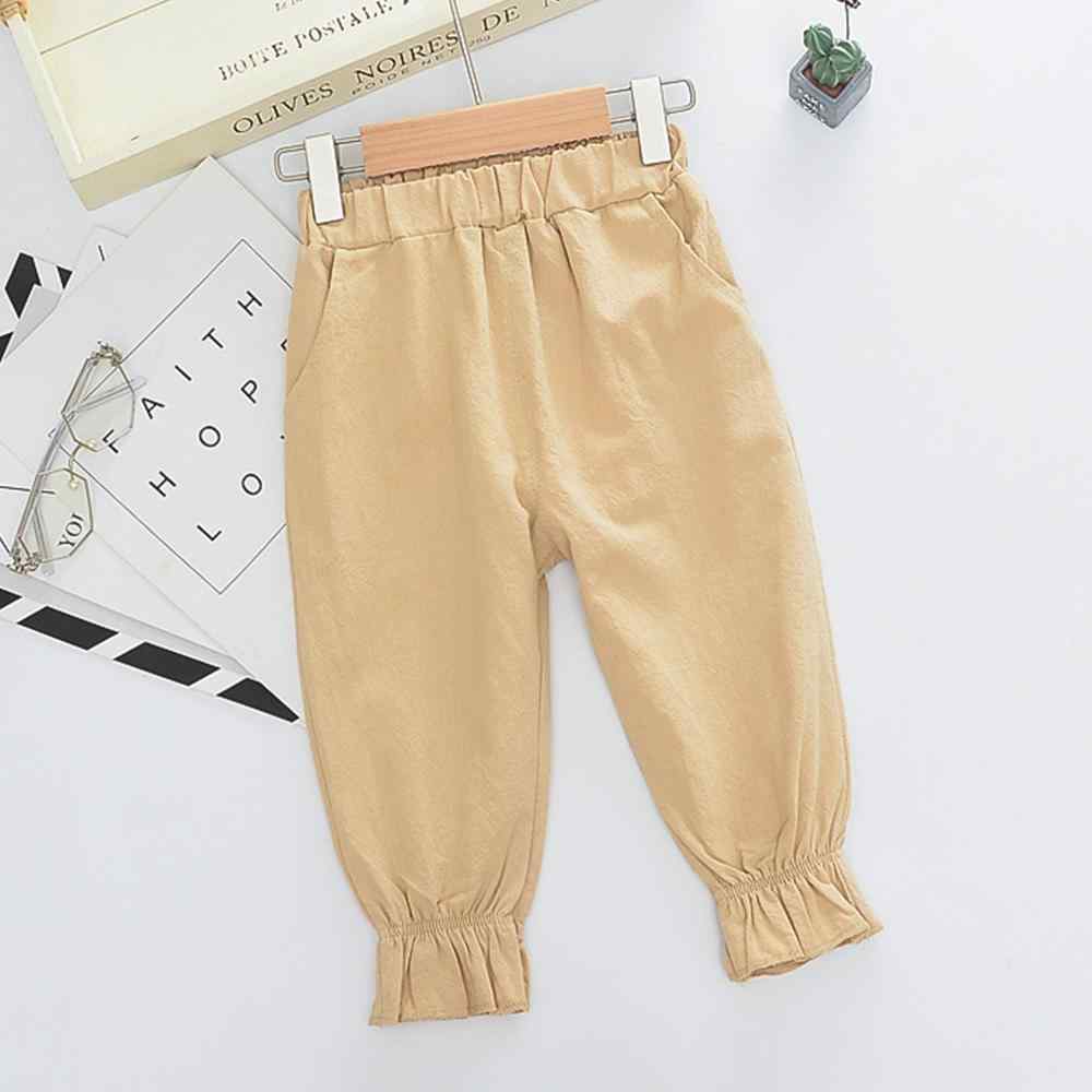 Baby / Toddler Solid Elasticity Trouser