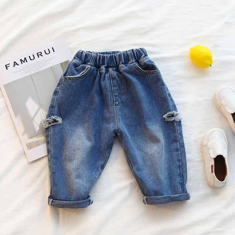 Baby / Toddler Trendy Ripped Jeans (No shoes)