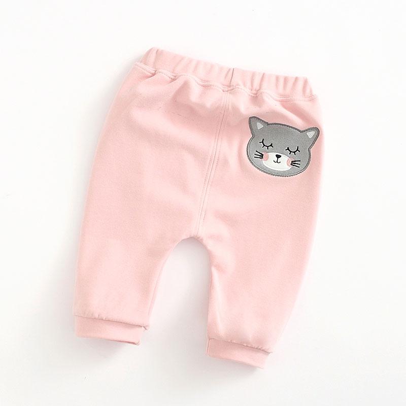 Baby / Toddler Lovely Animal Embroidery Solid Pants