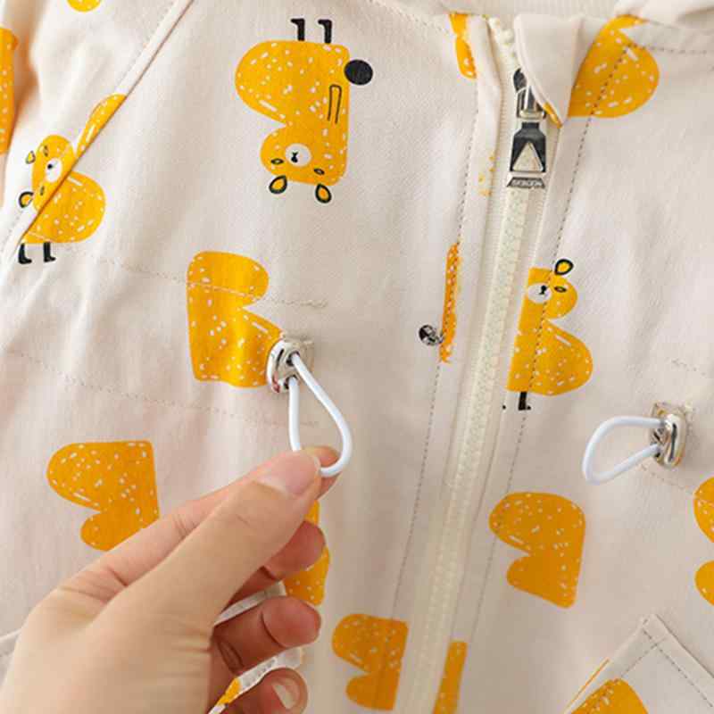 Baby / Toddler Lovely Bear Print Hooded Coat (No tee)