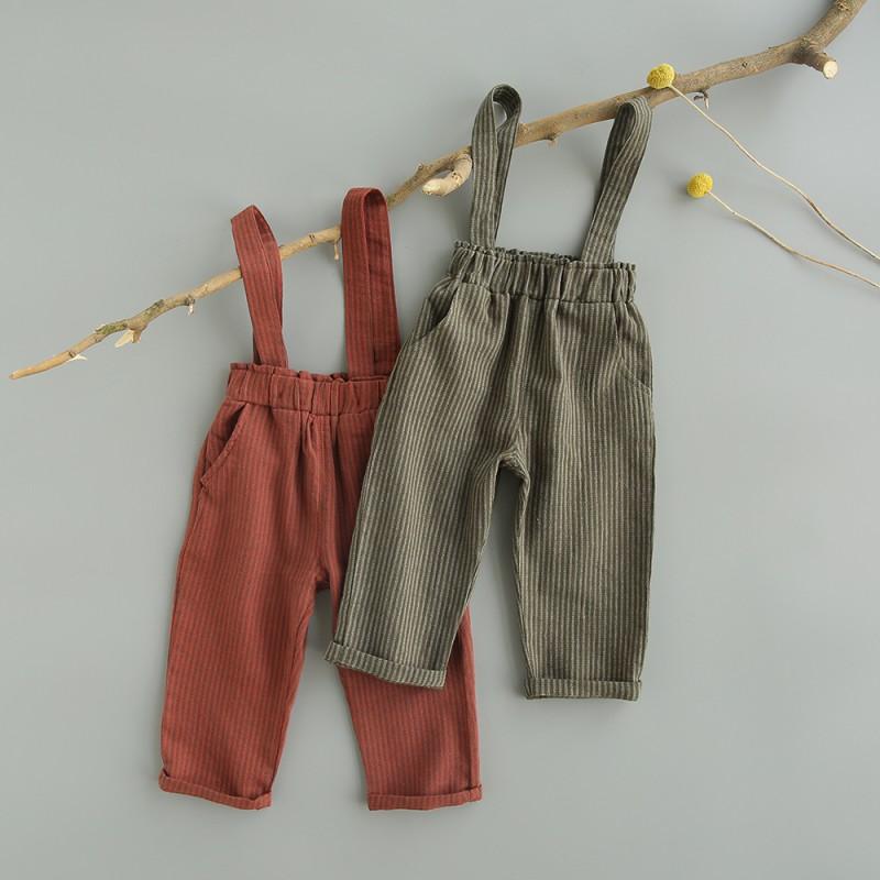 Baby / Toddler Trendy Solid Overalls