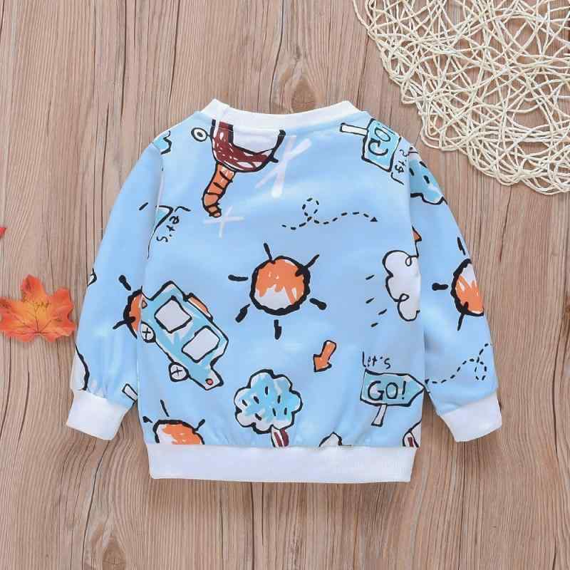 Baby / Toddler Adorable Cartoon Print Pullover